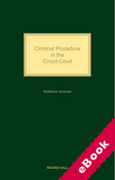 Cover of Criminal Procedure in the Circuit Court (eBook)