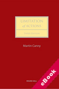 Cover of Limitation of Actions (eBook)