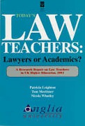 Cover of Today's Law Teacher