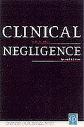 Cover of Clinical Negligence
