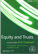 Cover of Routledge-Cavendish Core Statutes: Equity and Trusts 2008/2009
