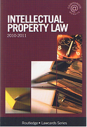 Cover of Routledge Lawcards: Intellectual Property Law 2010 - 2011
