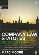 Cover of Routledge Student Statutes: Company Law Statutes 2012 - 2013