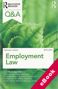 Cover of Routledge Revision Q&#38;A: Employment Law 2013 - 2014 (eBook)