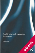 Cover of The Structure of Investment Arbitration (eBook)