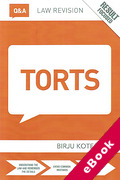 Cover of Routledge Law Revision Q&#38;A: Torts (eBook)
