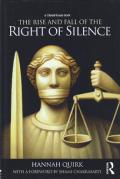 Cover of The Rise and Fall of the Right of Silence