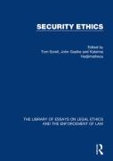 Cover of Security Ethics