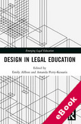 Cover of Design in Legal Education (eBook)