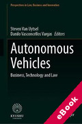 Cover of Autonomous Vehicles: Business, Technology and Law (eBook)