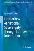Cover of Limitations of National Sovereignty through European Integration