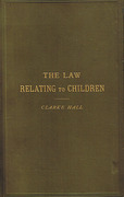 Cover of The Law Relating to Children 1st edition