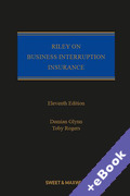Cover of Riley on Business Interruption Insurance (Book &#38; eBook Pack)