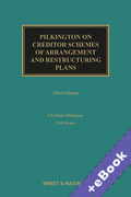 Cover of Pilkington on Creditor Schemes of Arrangement and Restructuring Plans (Book &#38; eBook Pack)