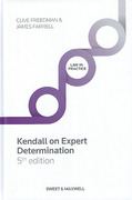 Cover of Kendall On Expert Determination