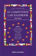 Cover of Jones & Van Der Woude: EU Competition Law Handbook 2019