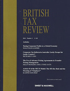 Cover of British Tax Review: Issues and Bound Volume