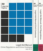 Cover of Legal Aid Manual: Volumes 1 - 3 + CD-ROM