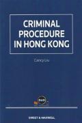 Cover of Criminal Procedure in Hong Kong