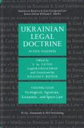 Cover of Ukrainian Legal Doctrine: Volume 4: Ecological, Agrarian, Economic, and Space Law