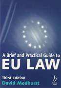 Cover of A Brief and Practical Guide to EU Law